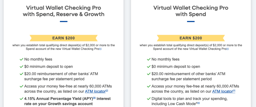 Sign up for a new PNC Virtual Wallet Checking Pro bonus. 