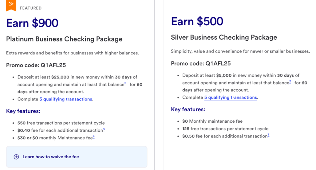 US Bank Business Checking Bonus offers